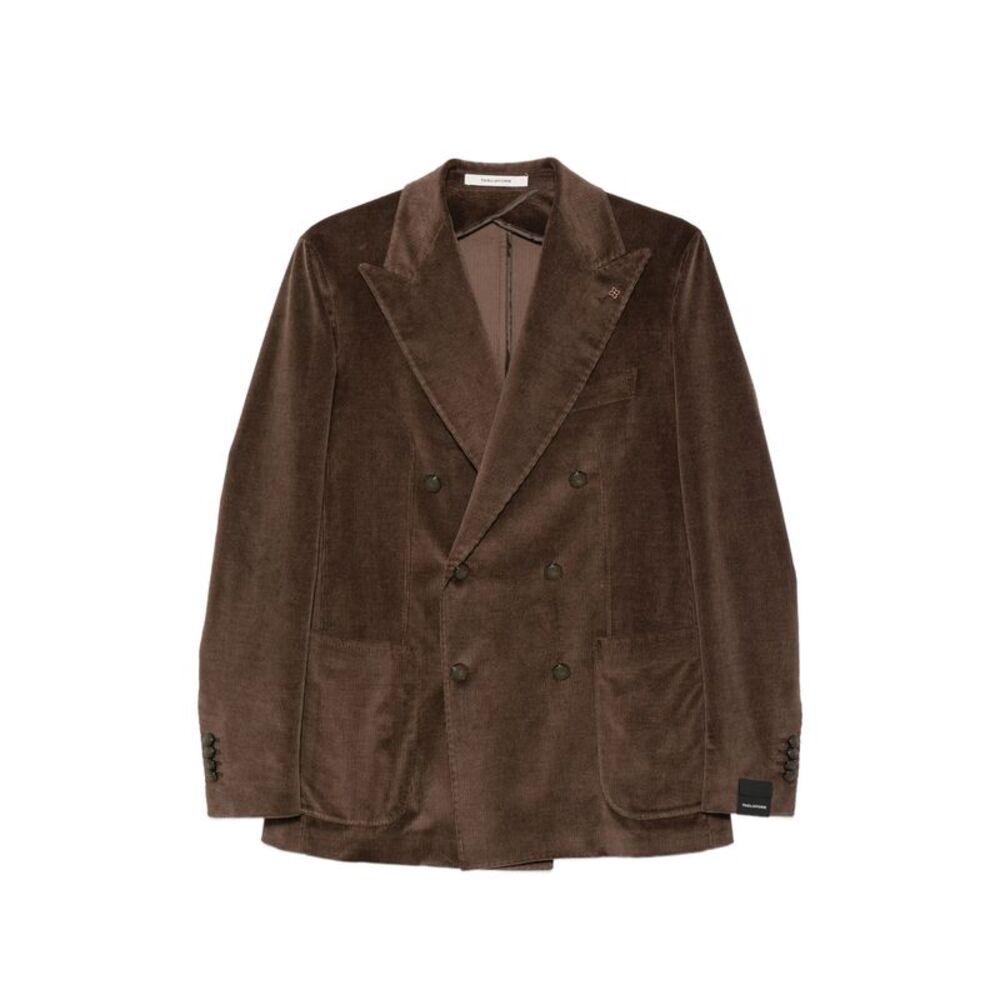 Tagliatore Brown Jackets - Blazers Men